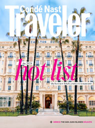CondÃ© Nast Traveler magazine cover